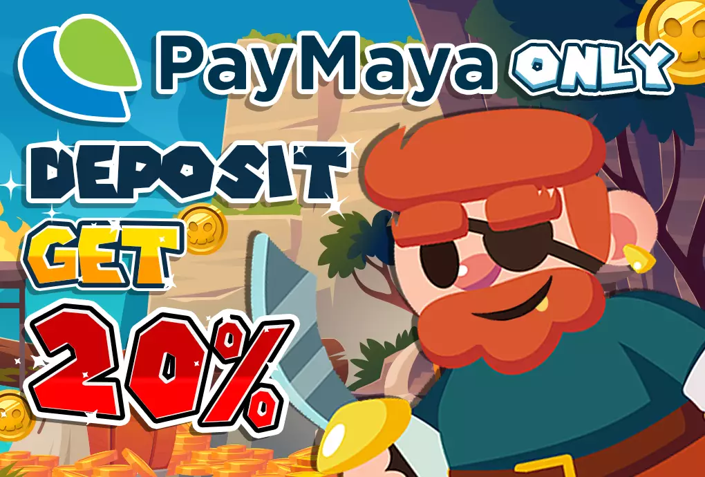 Only on Paymaya, the only PPGaming in Philippines, the fastest withdraw and deposit!